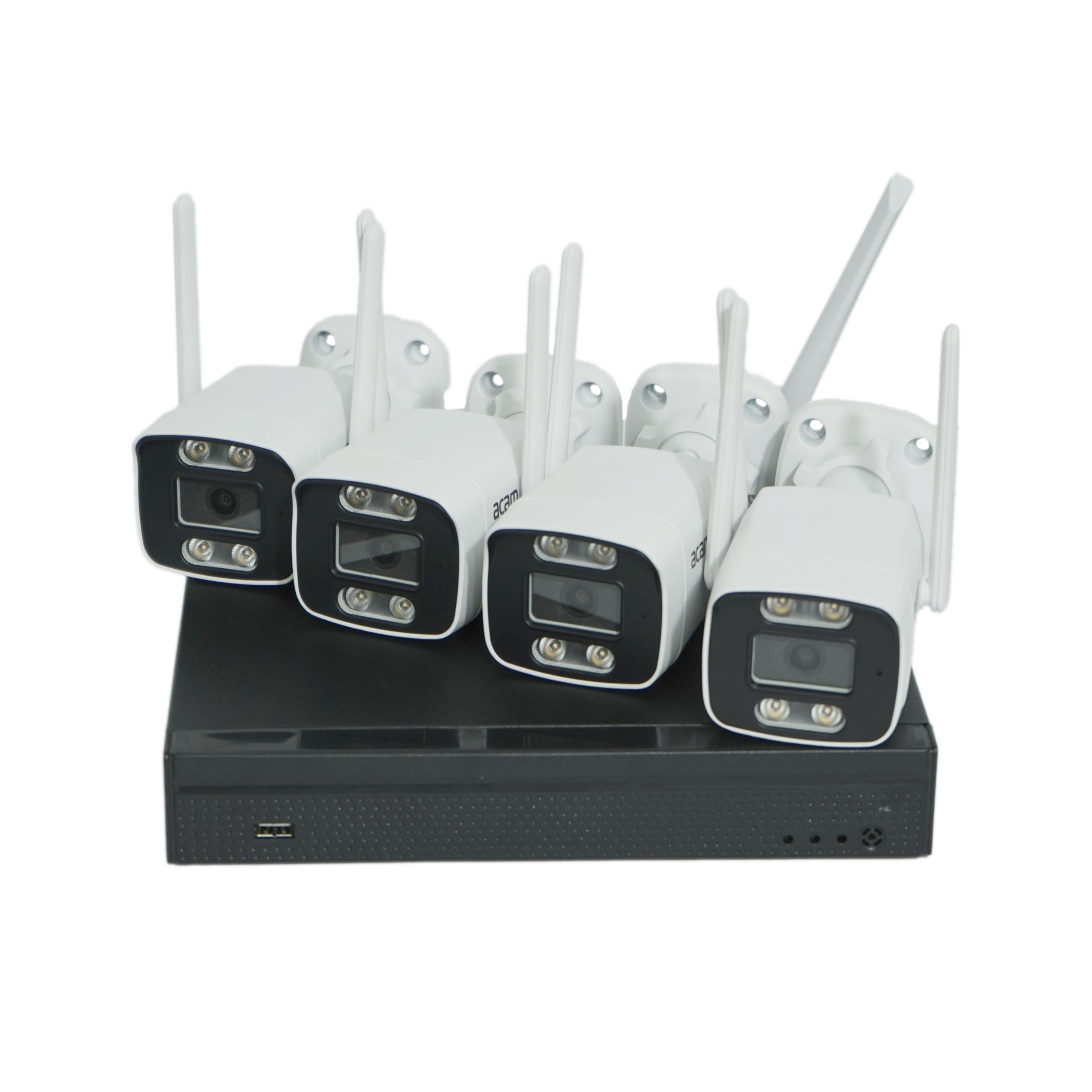 کیت 4 کانال آی پی بیسیم دارای مودم داخلی مدل MN-WN3004-4G